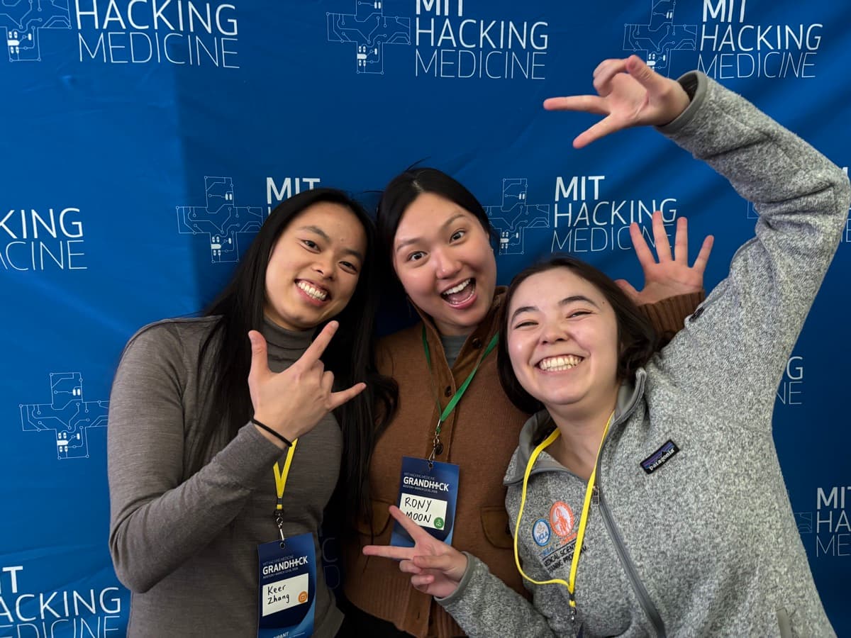 Coordinators at MIT Hacking Medicine