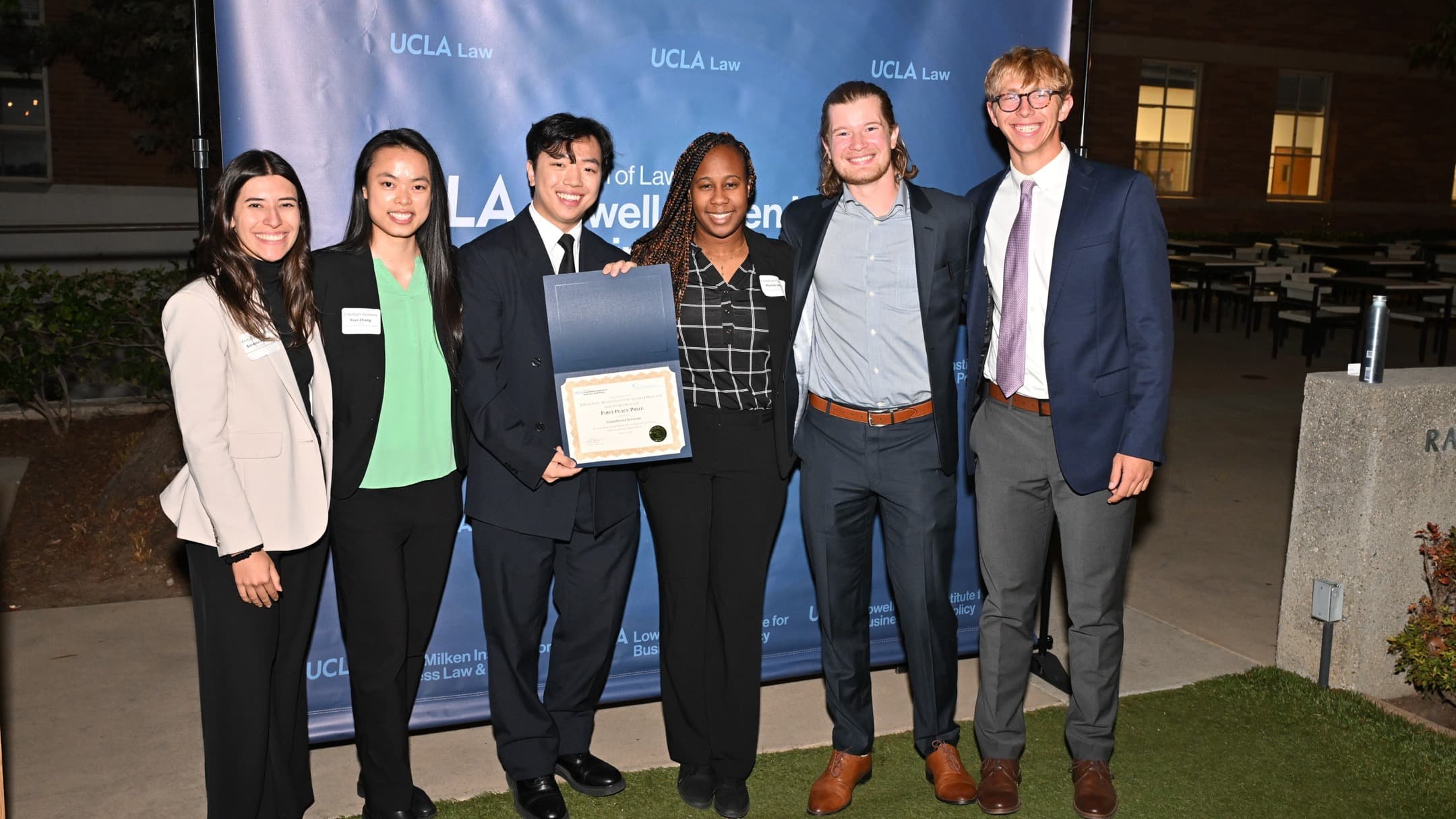 Keer Zhang and EndoSight Systems team at UCLA Law Sandler Prize