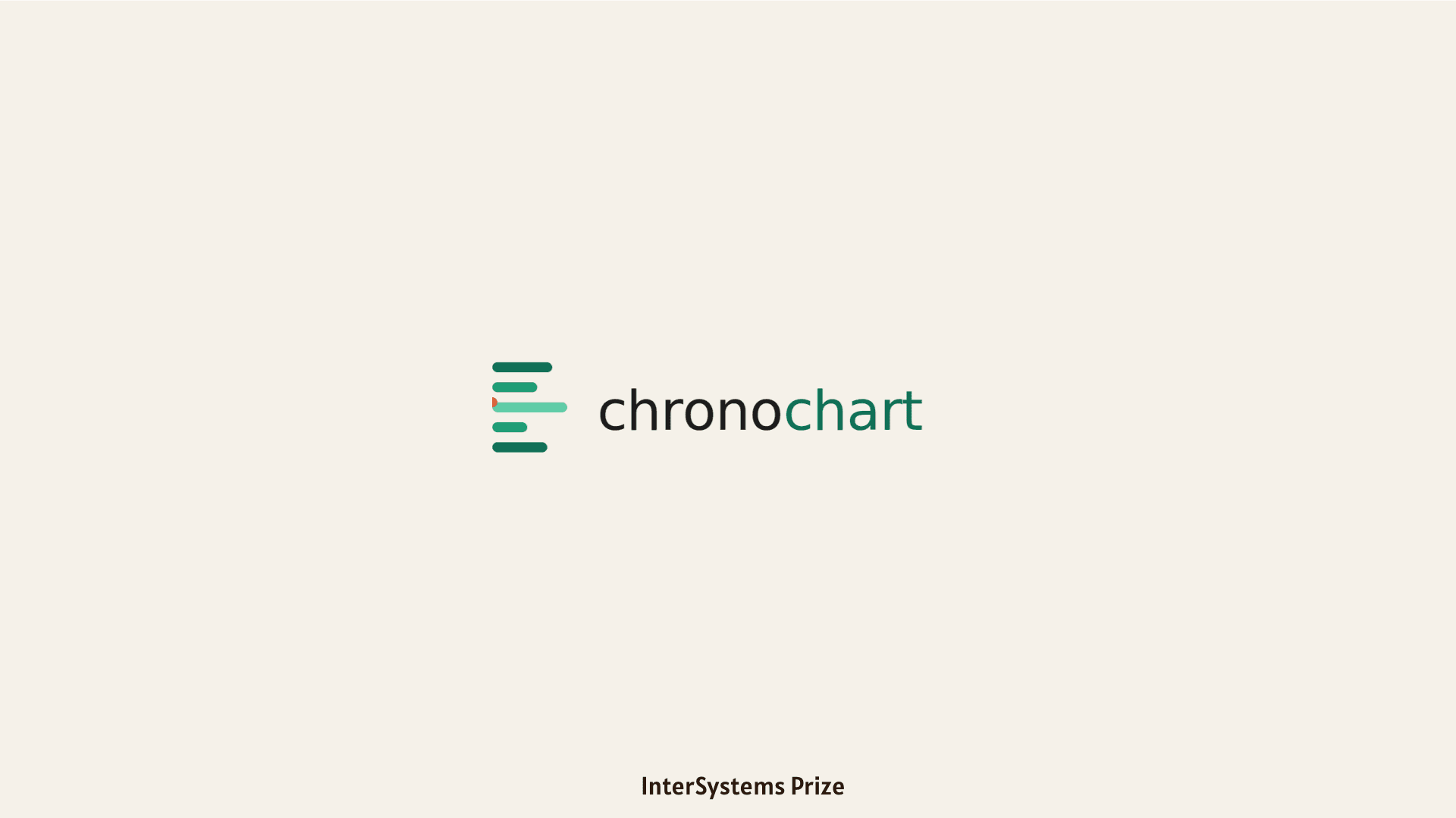 chronochart title slide — AI-native medication timeline for psychiatry